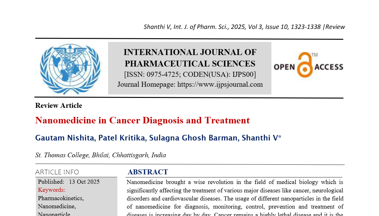 Nanomedicine in Cancer Diagnosis and Treatment