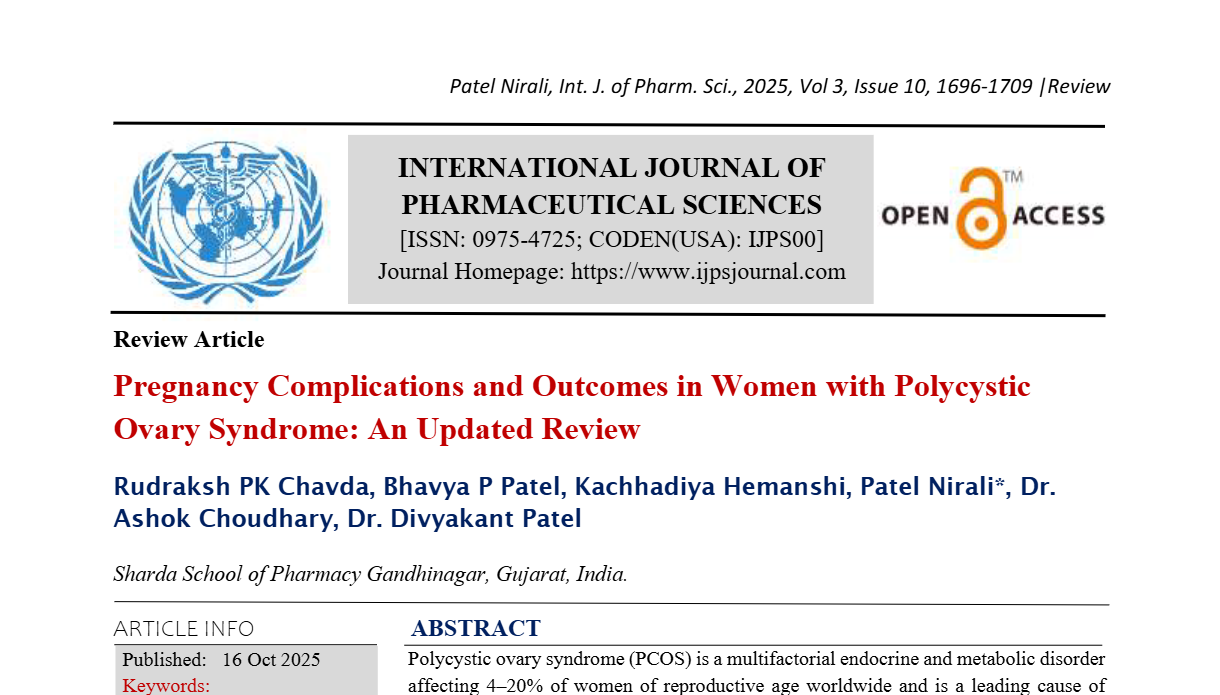 Pregnancy Complications and Outcomes in Women with Polycystic Ovary Syndrome: An Updated Review