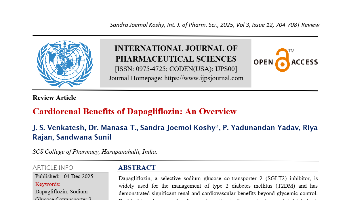 Cardiorenal Benefits of Dapagliflozin: An Overview
