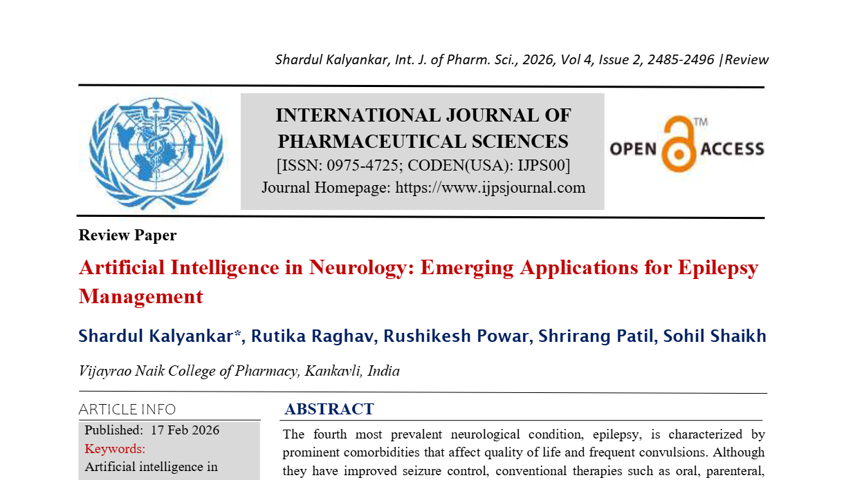 Artificial Intelligence in Neurology: Emerging Applications for Epilepsy Management 