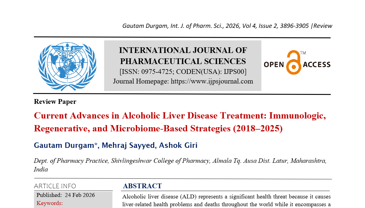 Current Advances in Alcoholic Liver Disease Treatment: Immunologic, Regenerative, and Microbiome-Based Strategies (2018–2025)