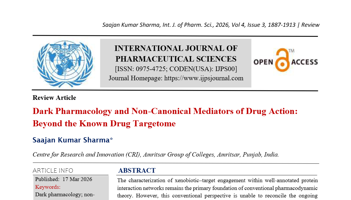 Dark Pharmacology and Non-Canonical Mediators of Drug Action: Beyond the Known Drug Targetome