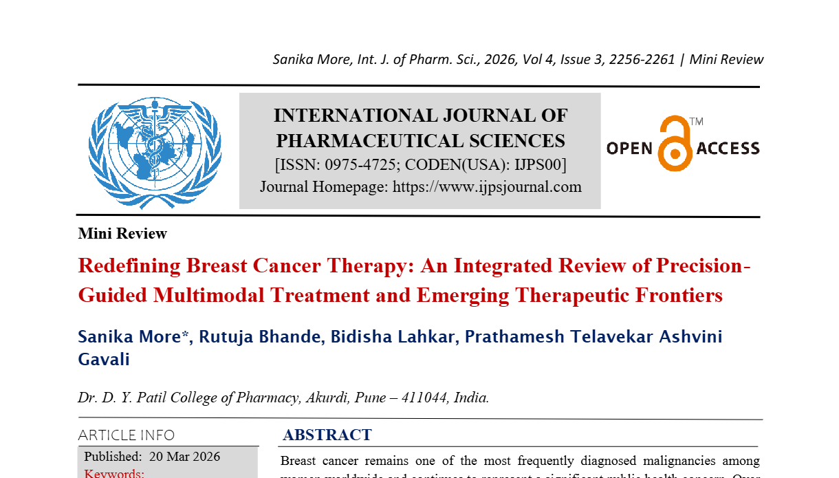Redefining Breast Cancer Therapy: An Integrated Review of Precision-Guided Multimodal Treatment and Emerging Therapeutic Frontiers