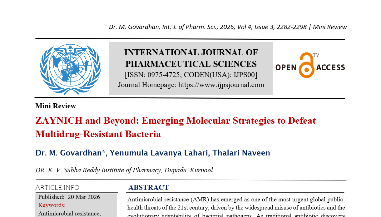 ZAYNICH and Beyond: Emerging Molecular Strategies to Defeat Multidrug-Resistant Bacteria