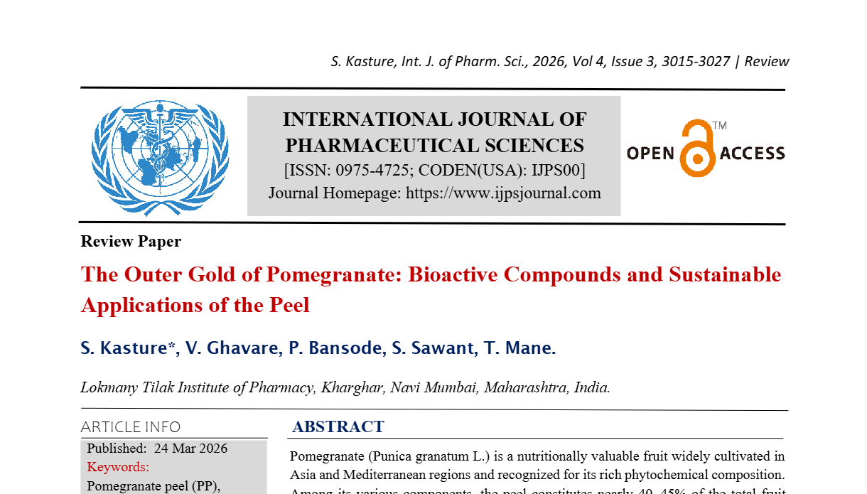 The Outer Gold of Pomegranate: Bioactive Compounds and Sustainable Applications of the Peel