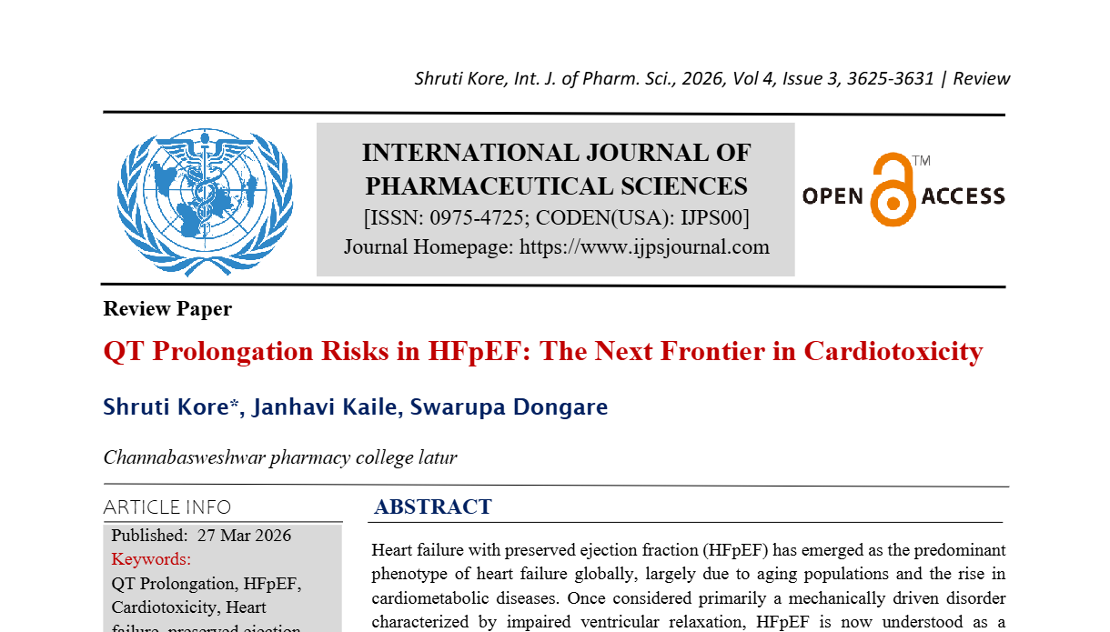 QT Prolongation Risks in HFpEF: The Next Frontier in Cardiotoxicity