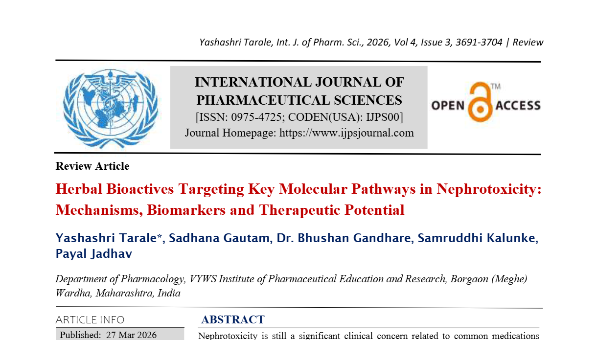 Herbal Bioactives Targeting Key Molecular Pathways in Nephrotoxicity: Mechanisms, Biomarkers and Therapeutic Potential