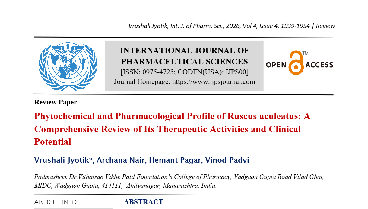 Phytochemical and Pharmacological Profile of Ruscus aculeatus: A Comprehensive Review of Its Therapeutic Activities and Clinical Potential