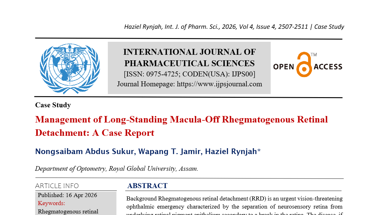 Management of Long-Standing Macula-Off Rhegmatogenous Retinal Detachment: A Case Report