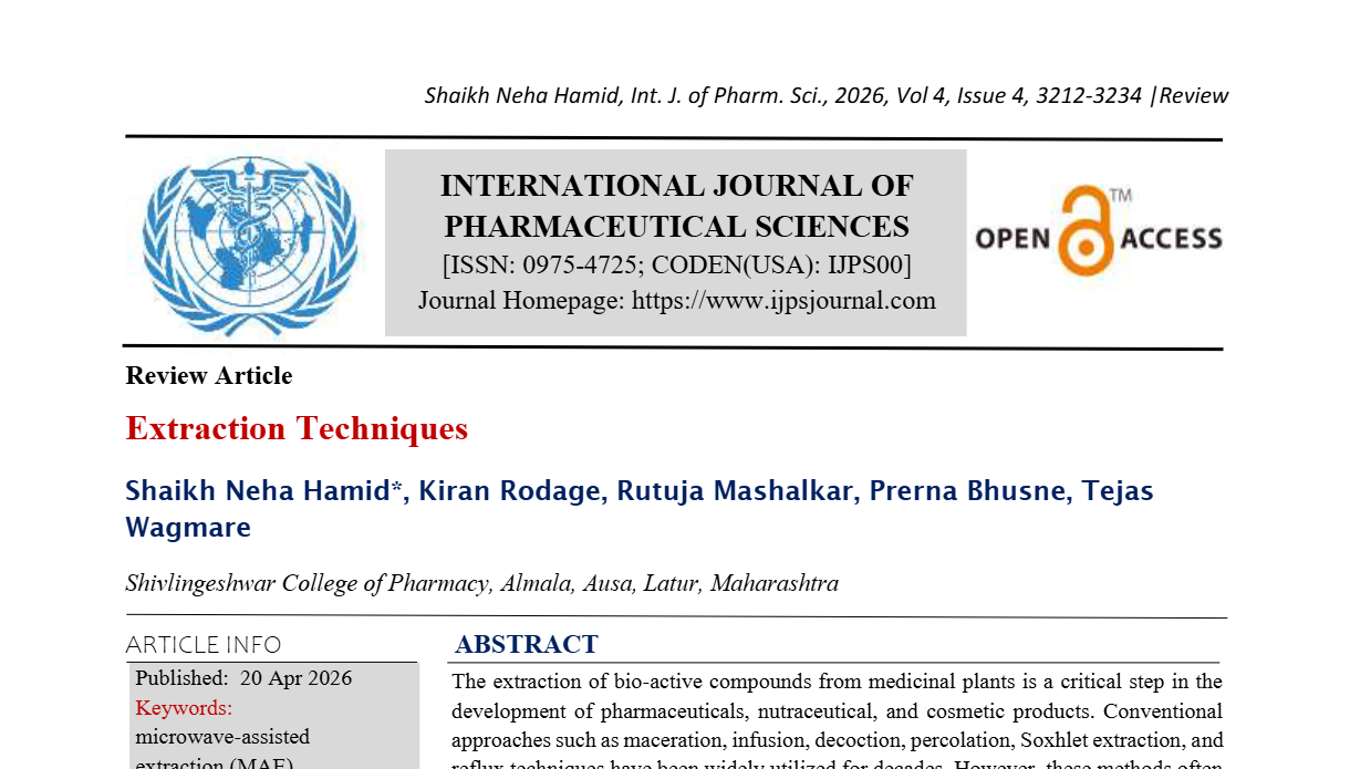 Extraction Techniques
