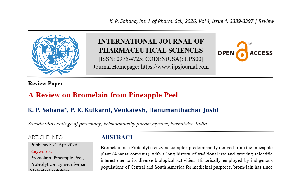 A Review on Bromelain from Pineapple Peel